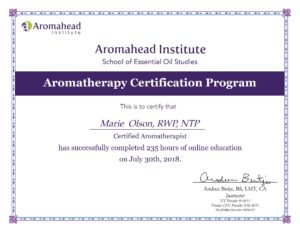 guam certified aromatherapist